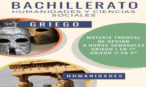 Griego I y Griego II_ Bachillerato de Humanidades y Ciencias Sociales.